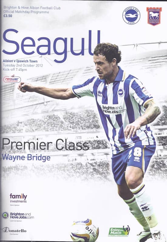 Brighton & Hove Albion FC v Ipswich Town FC